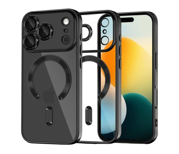 Tech-Protect Magflex Magsafe do Iphone 17 Pro Shiny Black - 1359674 - zdjęcie